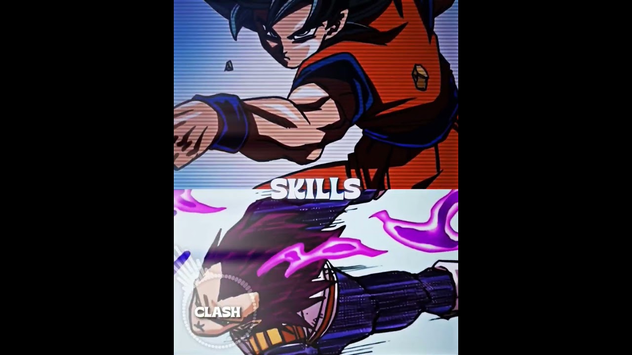 Goku vs Vegeta #goku #vs #vegeta #dragonball #wisedit