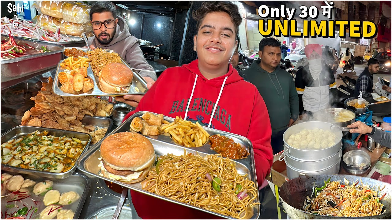 16 Year Old Chef ki पंच Ratan Unlimited Chinese Thali | Street Food India