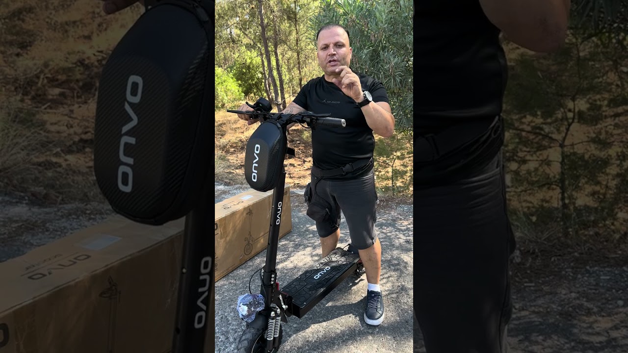 ONVO ELEKTRİKLİ SCOOTER TEST