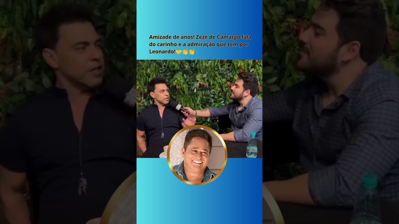 Ele ajudou o Zez&eacute; 😱😍#sertanejodeverdade #sertanejoraiz #zezedecamargo #leonardocantor