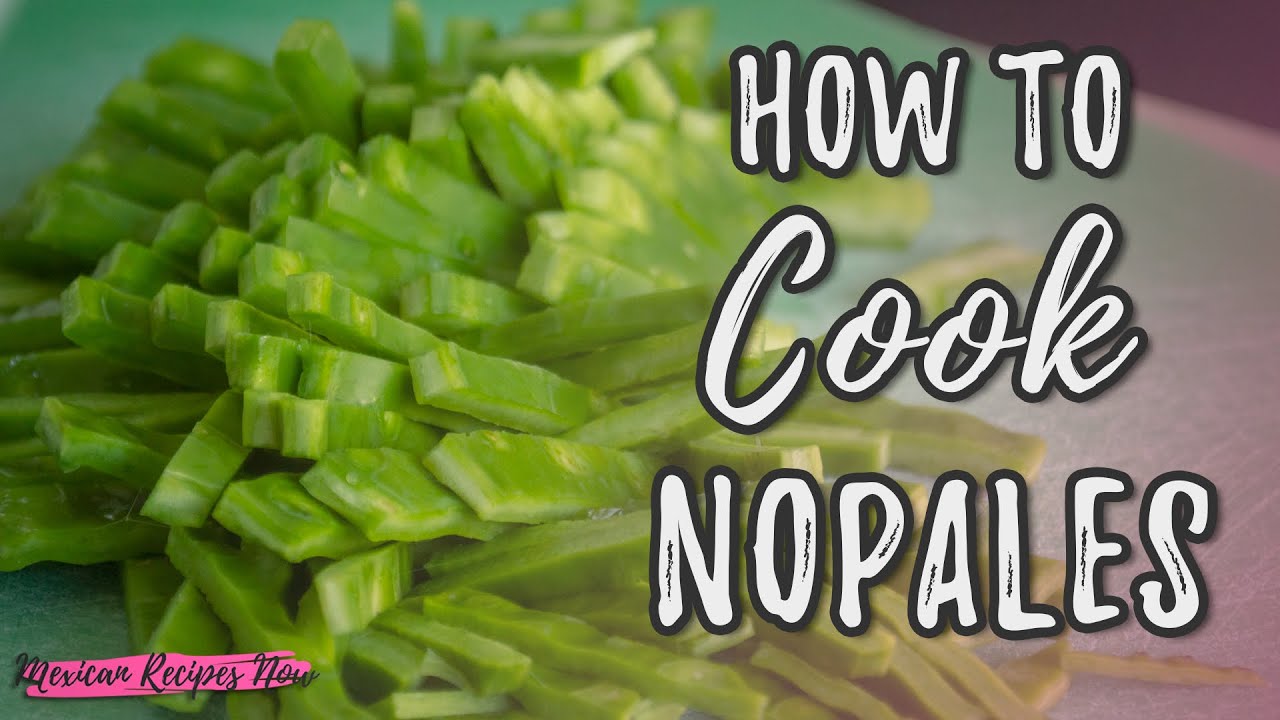 How to cook nopales on stove 🥗 - Mexican Recipes Now