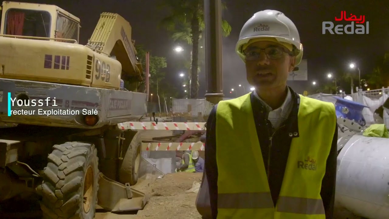 Travaux de déviation de la conduite D700/ 1000