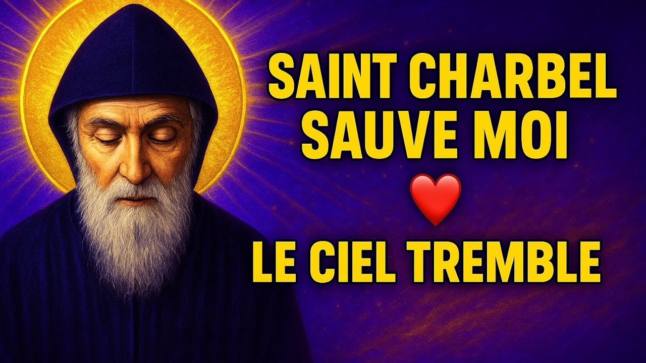 CETTE PRIÈRE FAIT TREMBLER LE CIEL : SAINT CHARBEL AGIT PENDANT QUE TU ÉCOUTES 🙏
