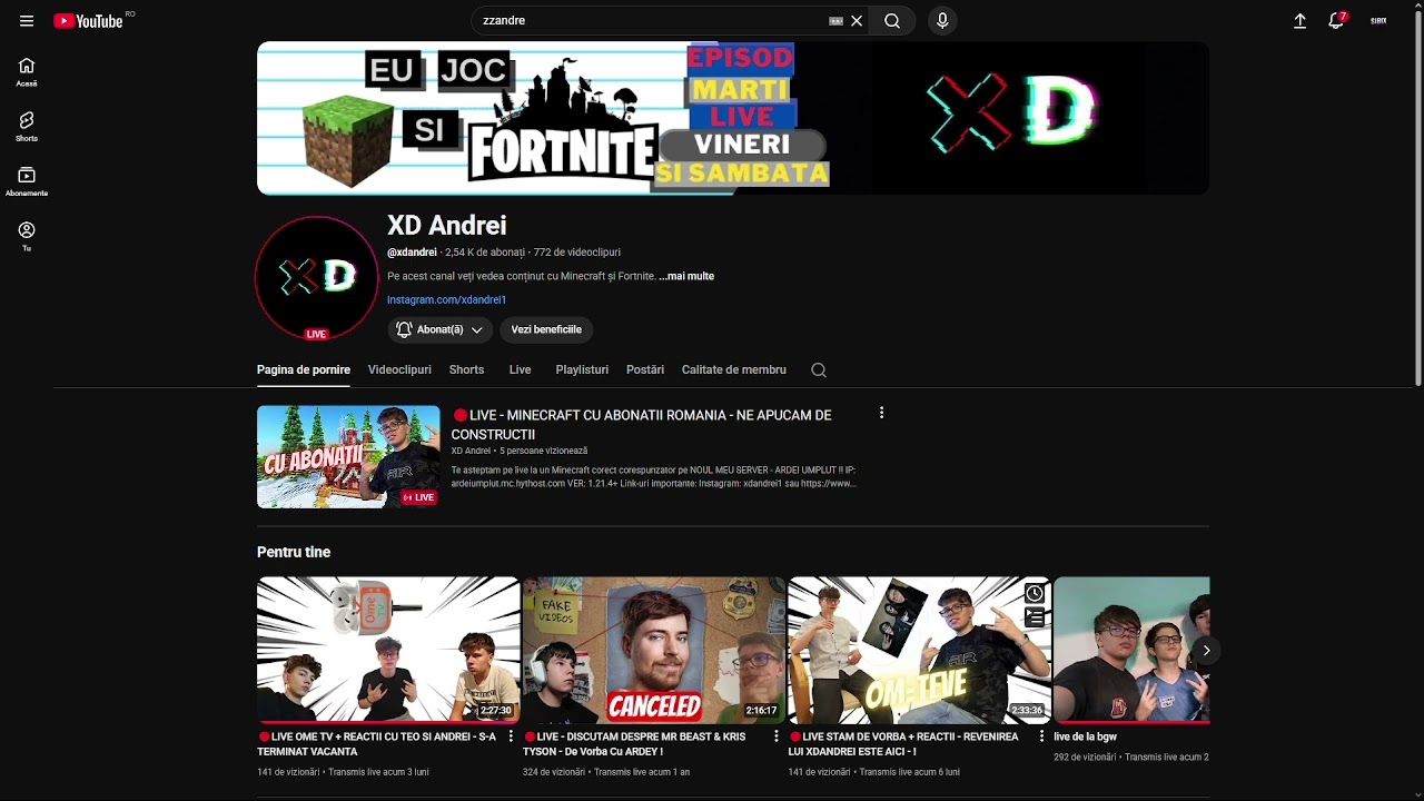 Xdandrei song