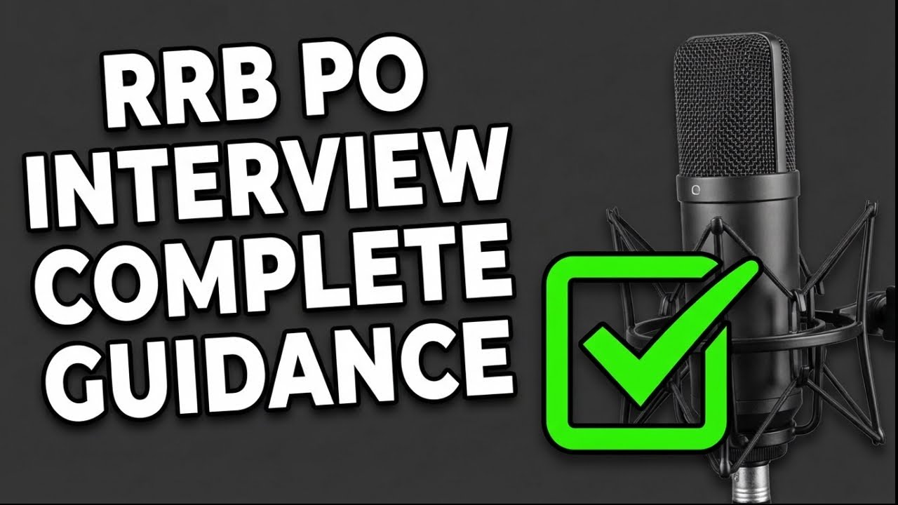 RRB PO complete interview guidance | My experience as RRB PO |