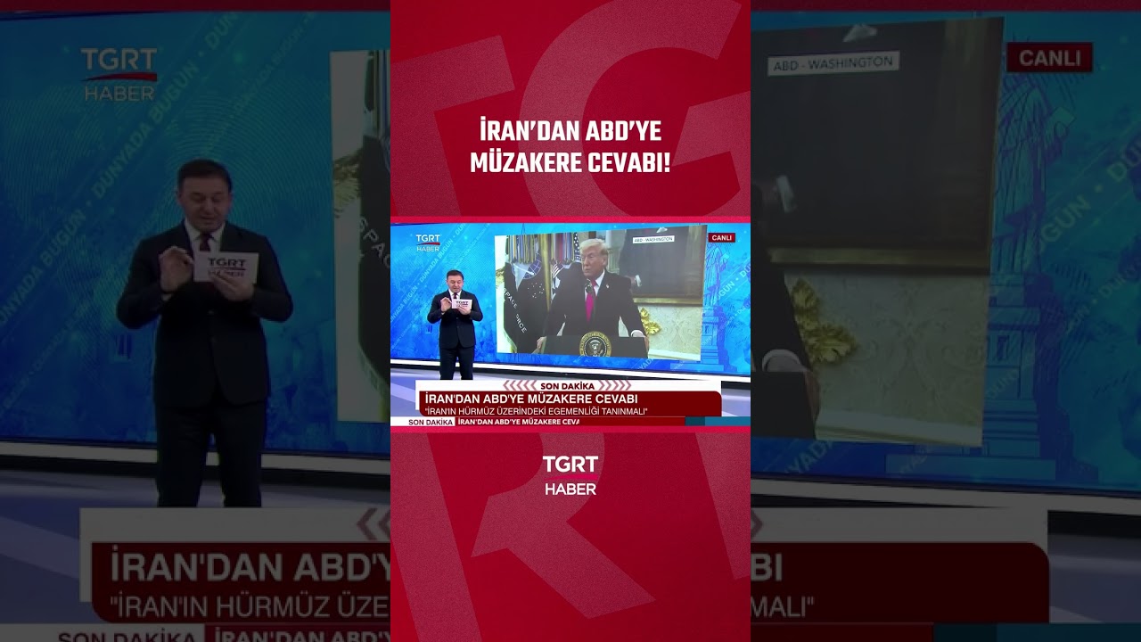 İran'dan ABD'ye M&uuml;zakere Cevabı! #shorts