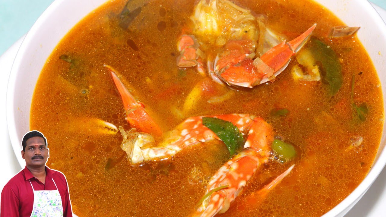 உடலுக்கு நன்மை பயக்கும் நண்டு சூப் | Crab soup | Balaji's kitchen