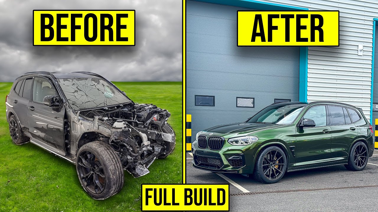 FULL BUILD - REBUILDING A WRECKED BMW X3M