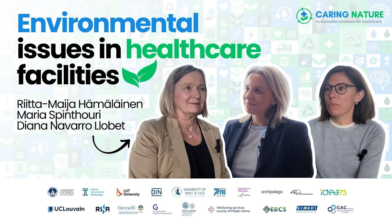 Environmental challenges in European healthcare facilities