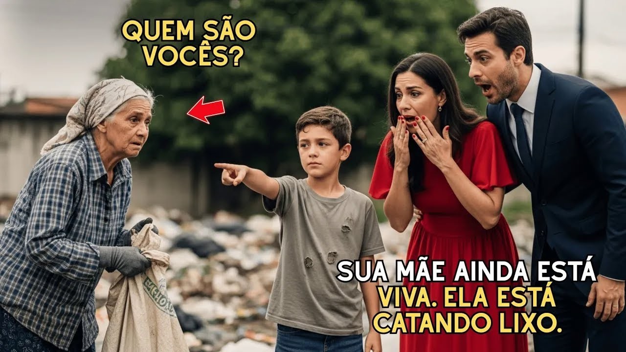 MENINO POBRE DESCOBRE SEGREDO NO LIXÃO E AJUDA MILIONÁRIO A REENCONTRAR A MÃE DESAPARECIDA HÁ 15ANOS