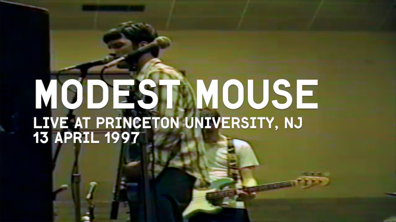 MODEST MOUSE 4.13.1997 (partial set) PRINCETON, NJ
