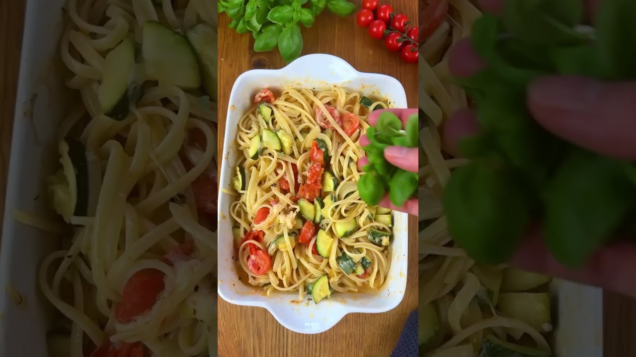 Burrata Pasta aus dem Ofen 