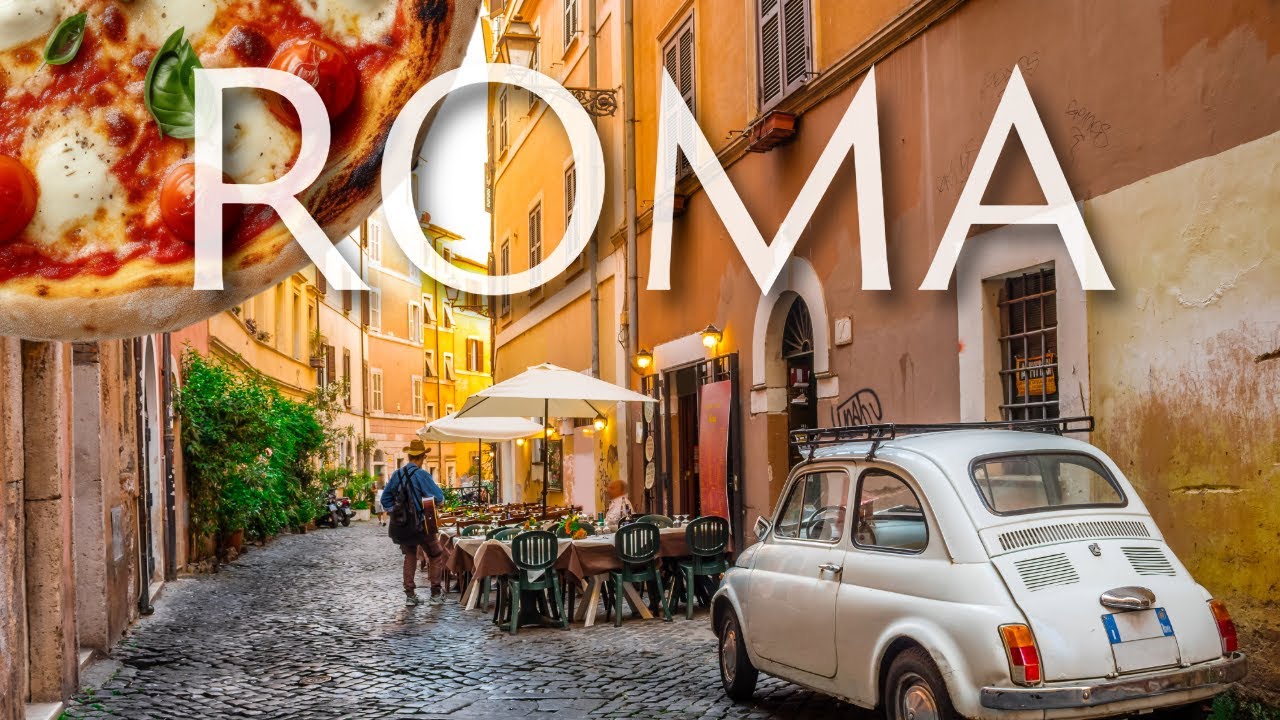 🇮🇹 Have you seen Rome's historic restaurant district?🍝 Walking tour