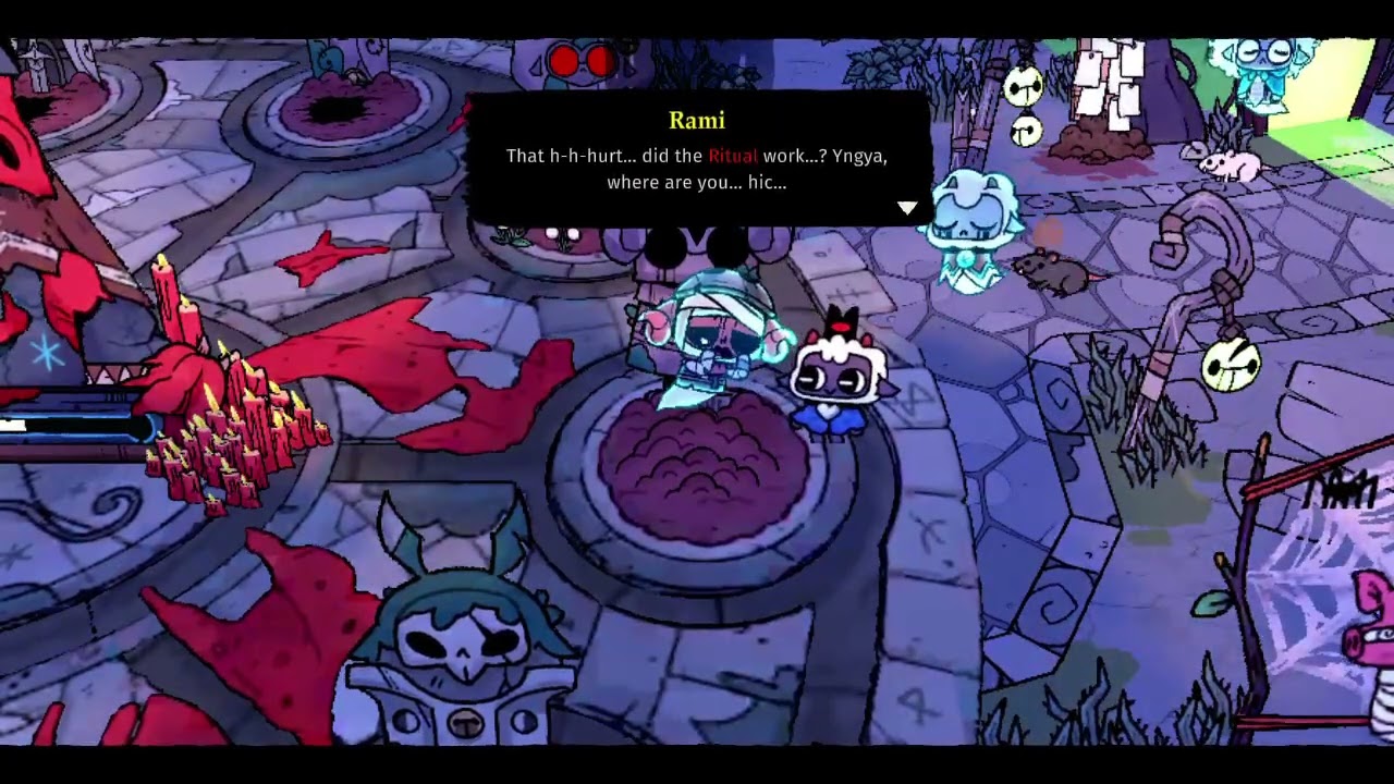 Rami noo, don’t cry D: [Cult of the Lamb: Woolhaven]