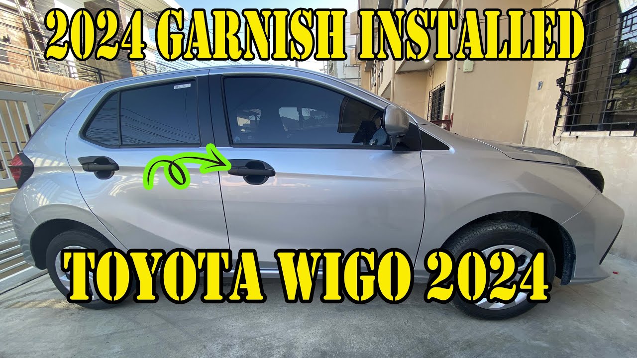 Wigo 2024 Garnish Cover Installation #toyotaphilippines