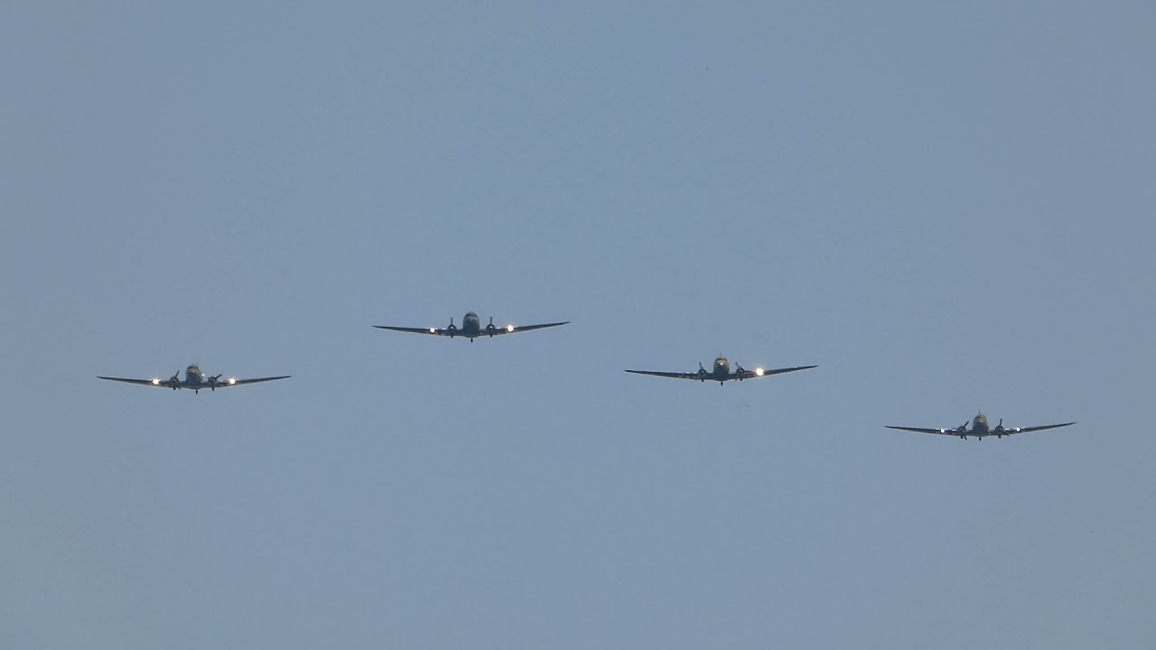 C47 (DC3) Missing Man Formation 7-27-21