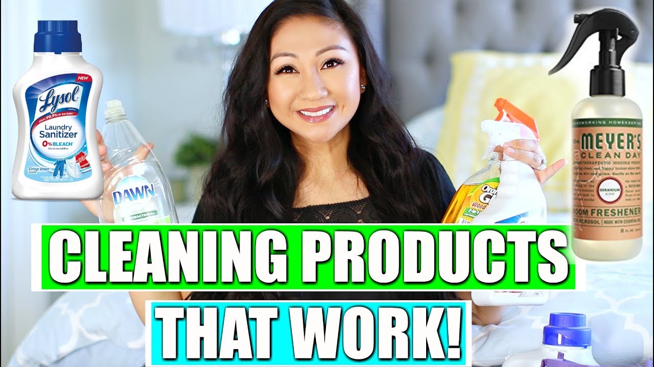 FAVORITE CLEANING PRODUCTS THAT WORK!