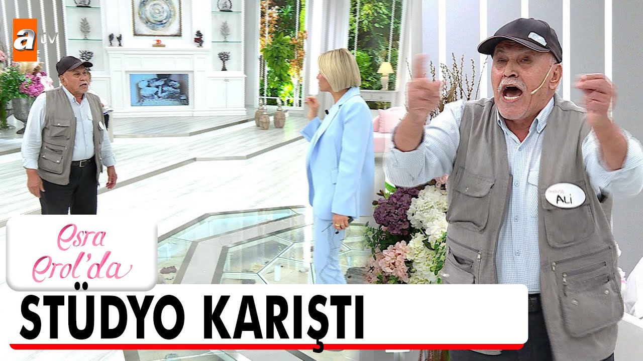 Ali Amca çılgına döndü, Esra Erol zor sakinleştirdi! - Esra Erol'da 15 Eylül 2023