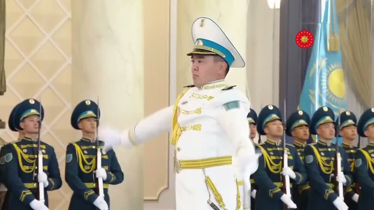 Cumhurbaşkanı Erdoğan, Kazakistan’da Resmî Törenle karşılanıyor