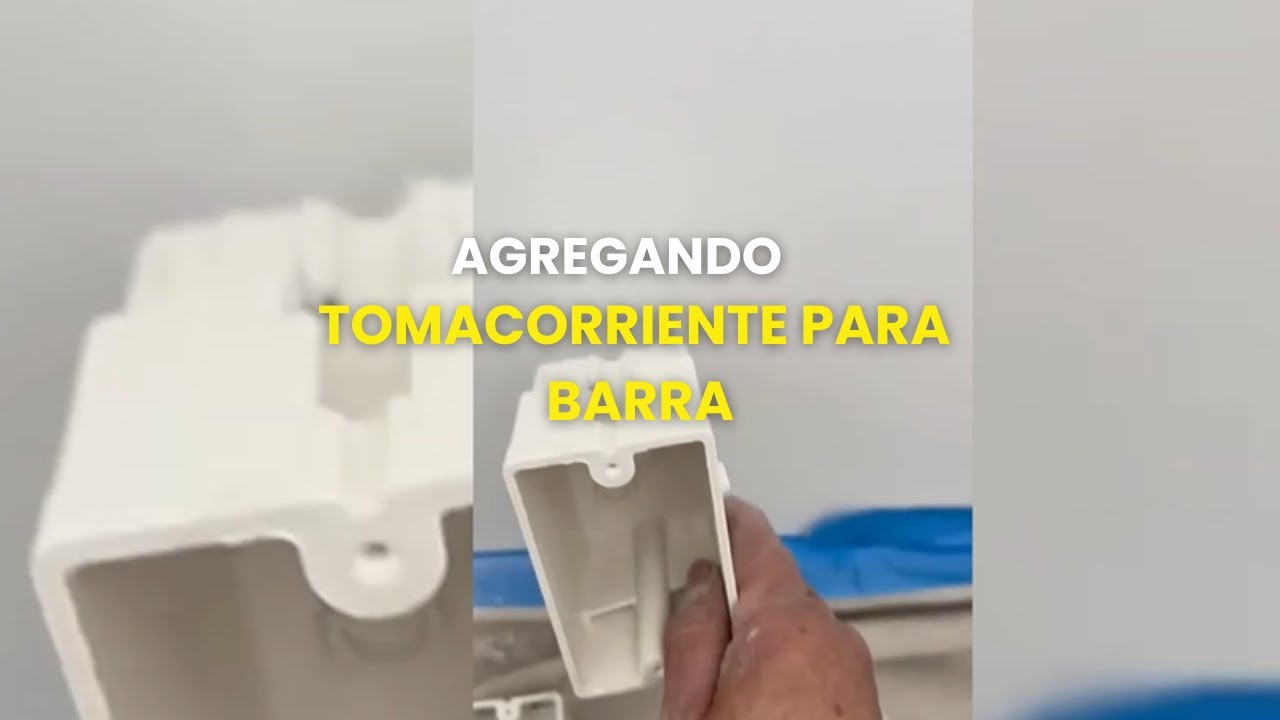 Agregando tomacorrientes para barra