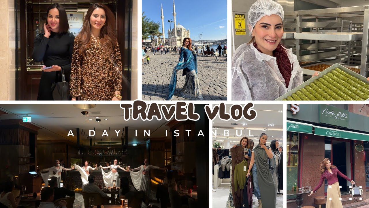 Come With Me to Explore Istanbul: Baklava Workshop, Ortaköy Mosque, and Madhus Restaurant