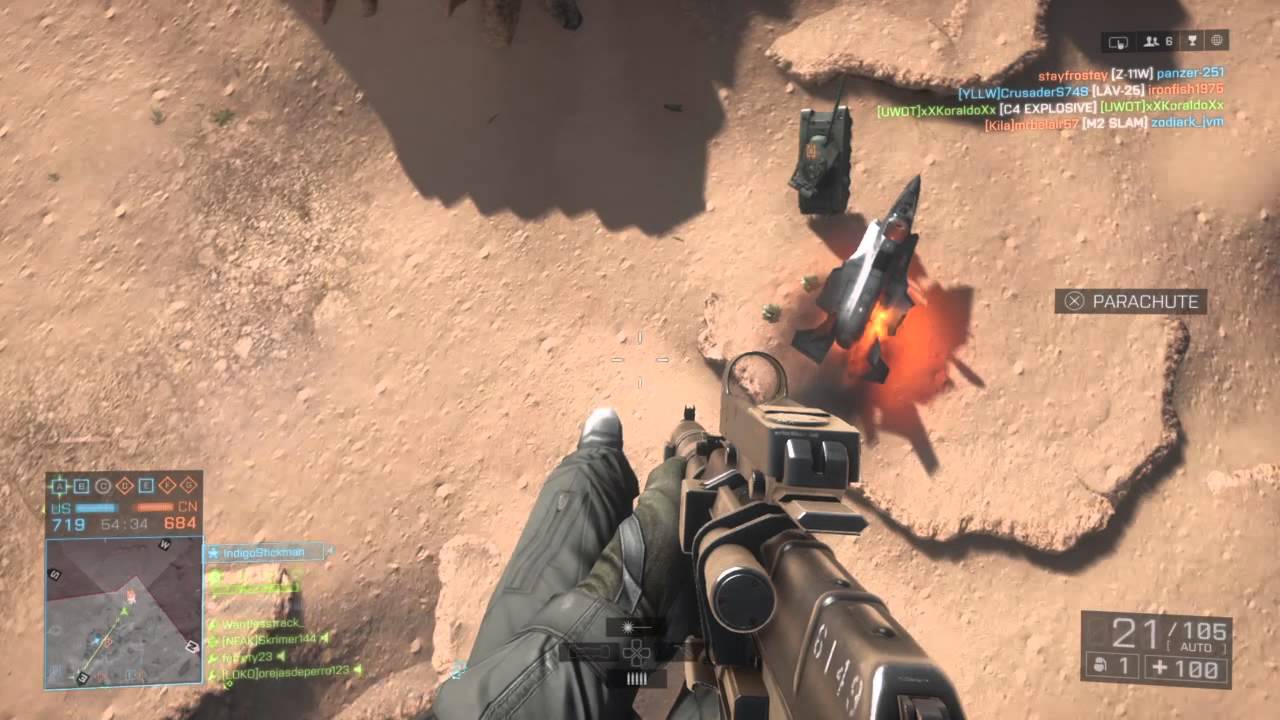 Battlefield 4 - Jet Trolling