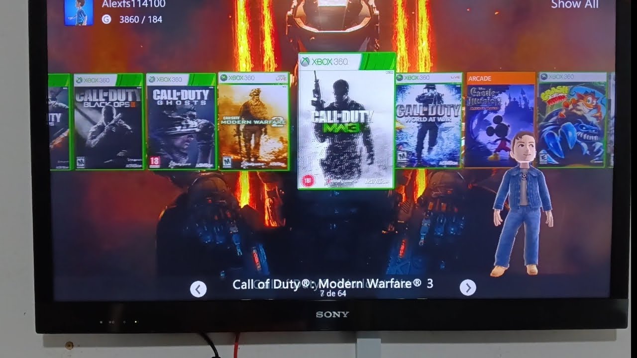 Disco duro 500 GB xbox 360 original  con magia y juegos al gusto probando,  ridge racer
