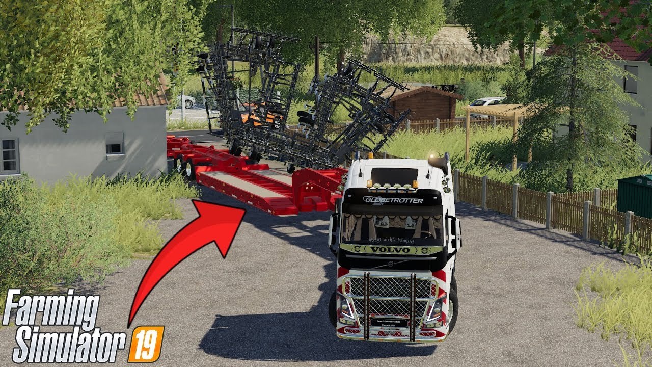 LS19 - Komplette Ladung klascht gegen Haus und fällt herunter 💥😱
