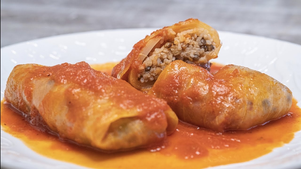 How To Make Stuffed Cabbage Rolls | Easy to Follow, Cabbage Rolls Vegan Recipe