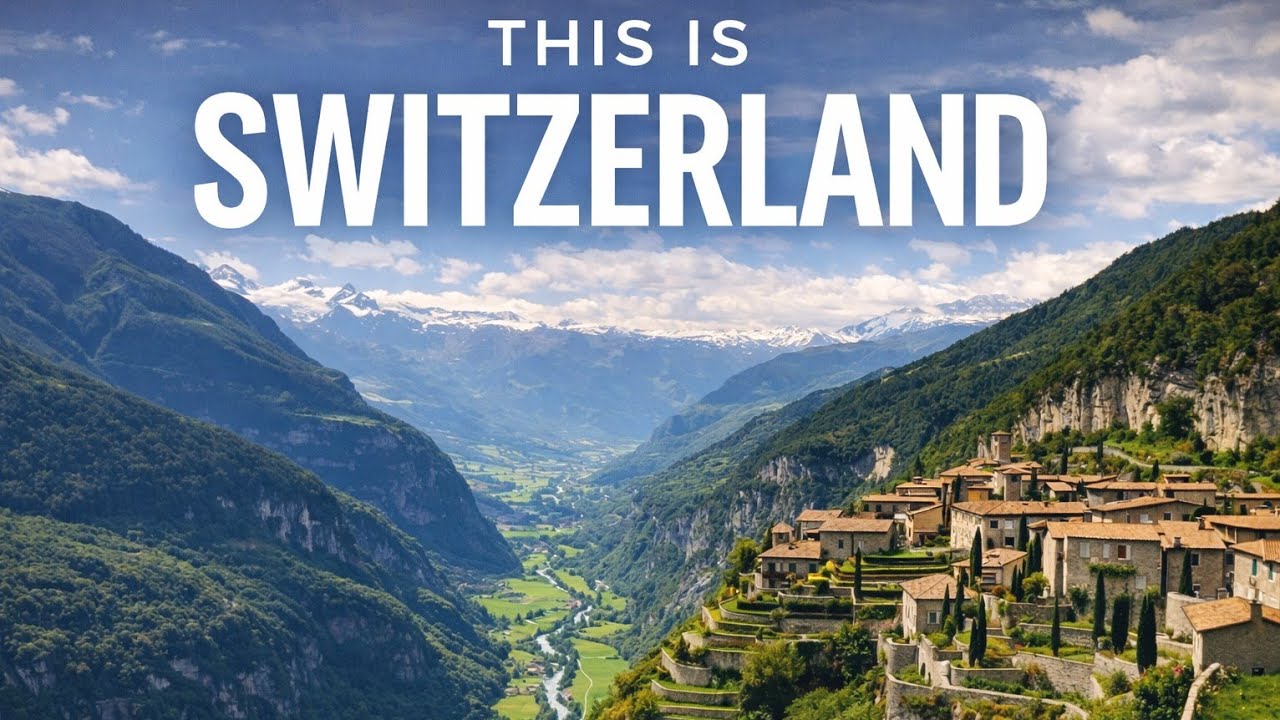 Most Scenic Switzerland Countryside Wonders 4K: Alpine Meadows, Crystal Lakes & Charming Villages