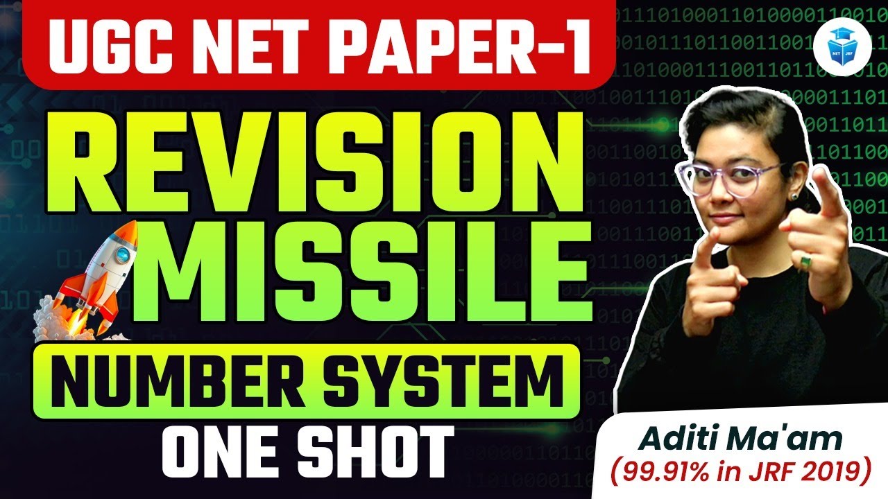 UGC NET Paper 1 Revision | Complete Number System in One Class | Aditi Mam JRFAdda