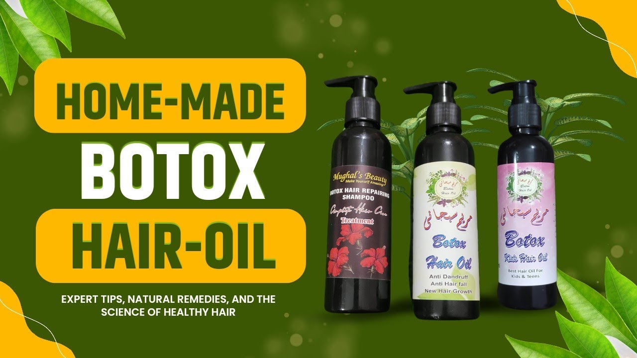 Botox Hair Oil || Homemade Hair Oil