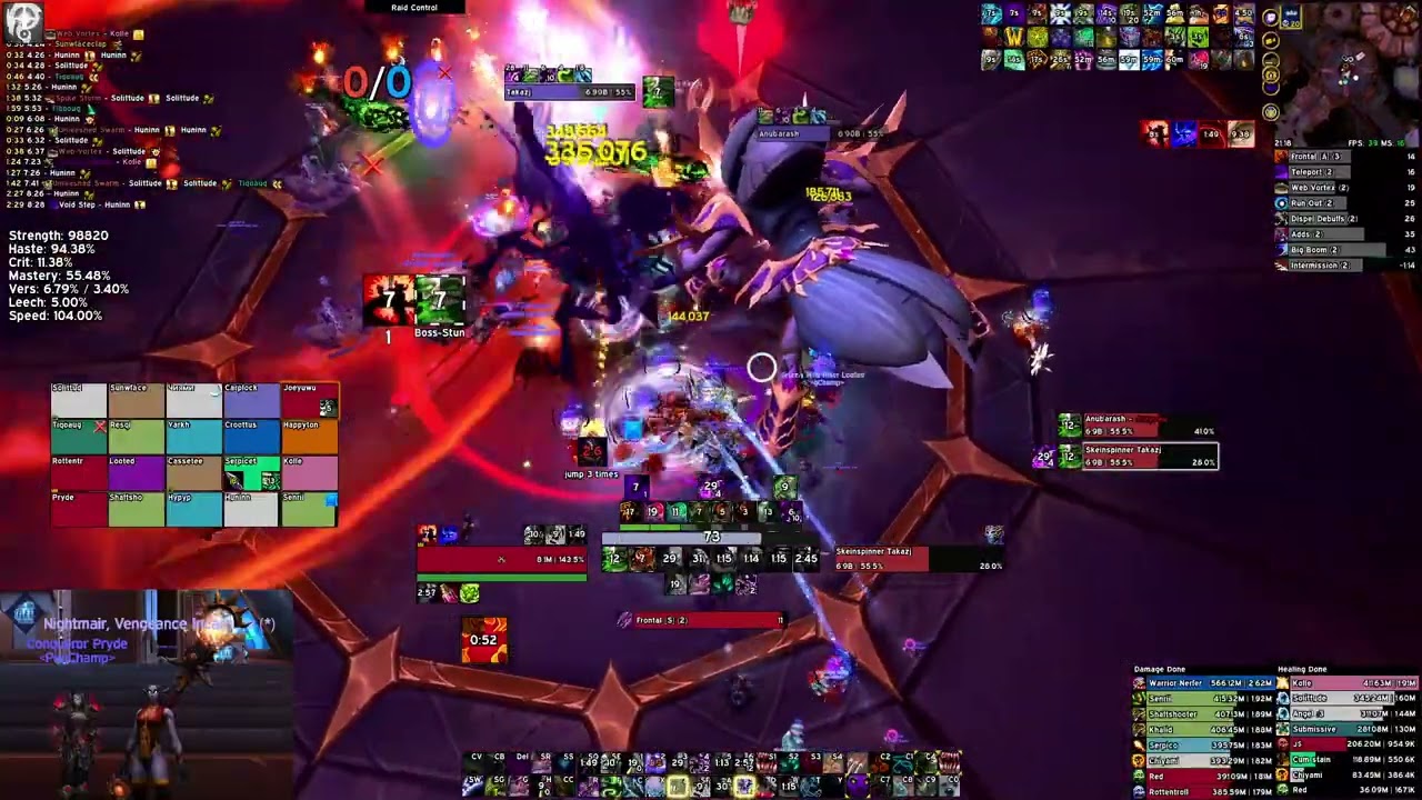 Mythic Silken Court -- Unholy DK PoV