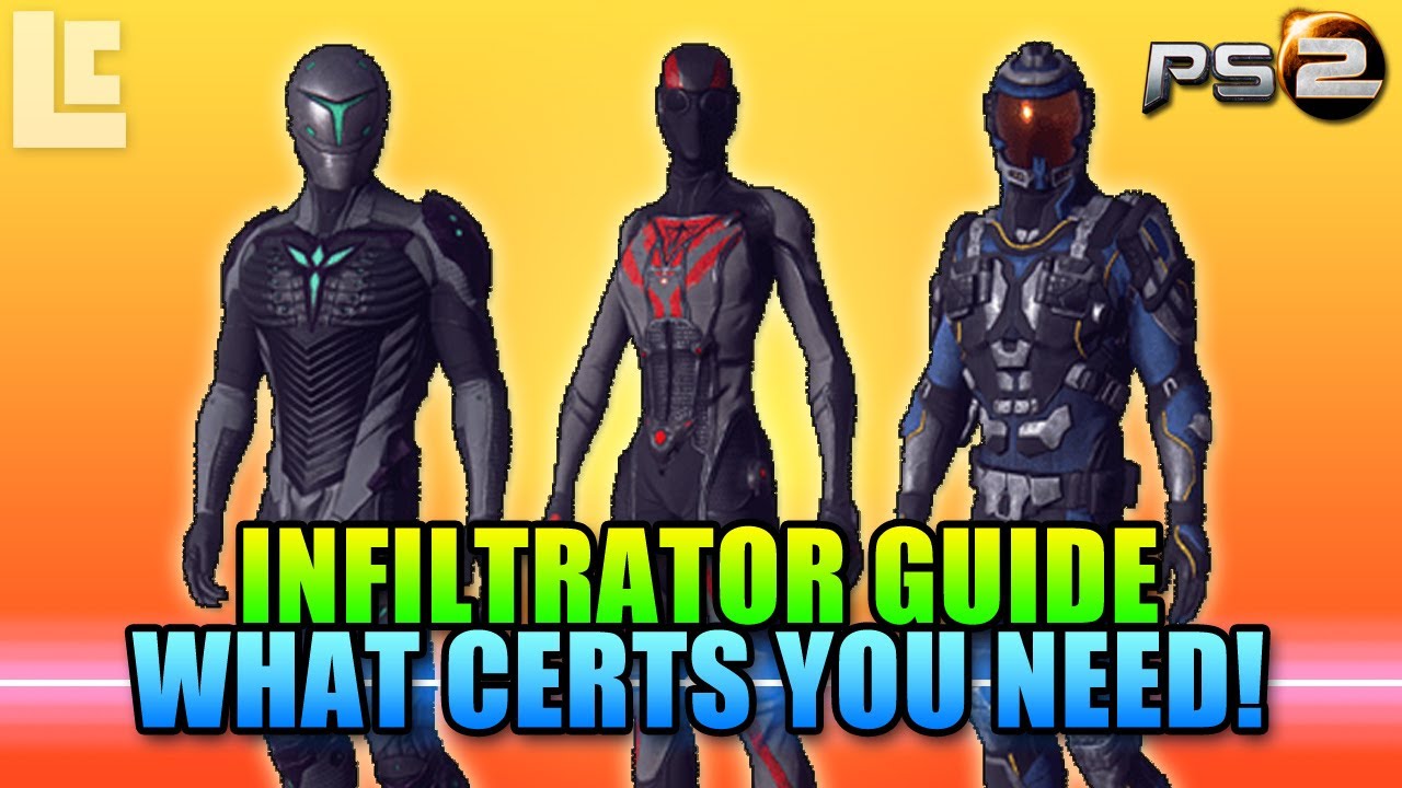Infiltrator Certification Guide (Planetside 2 Gameplay/Commentary)