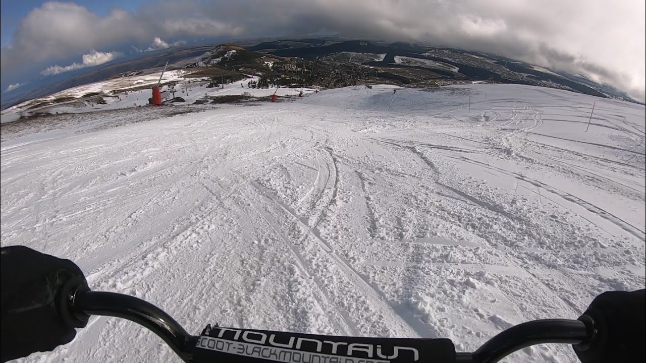 SNOWSCOOT SUPER BESSE // Piste rouge