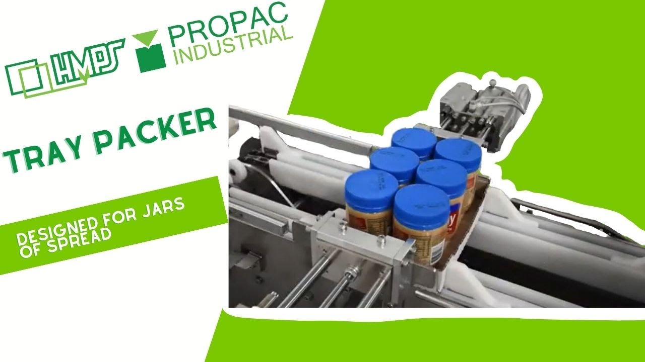 HMPS Traypacker for Jars of Spread