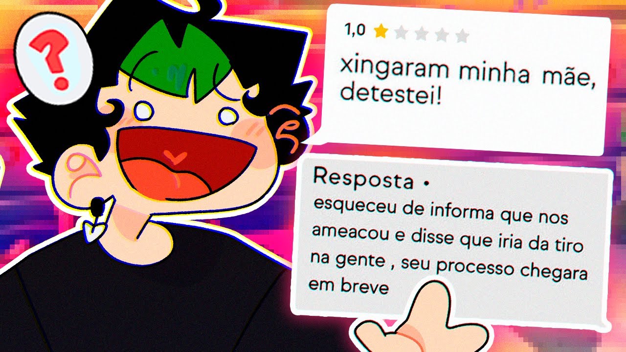 AVALIA&Ccedil;&Otilde;ES ESTRANHAS DO IFOOD (ft. Umild e Tiba)