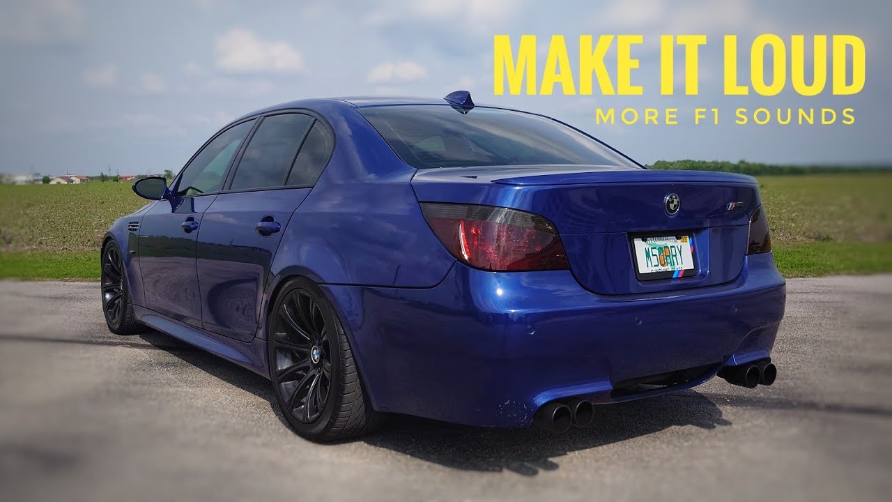 Финальная настройка выхлопа на моём V10 E60 M5! 