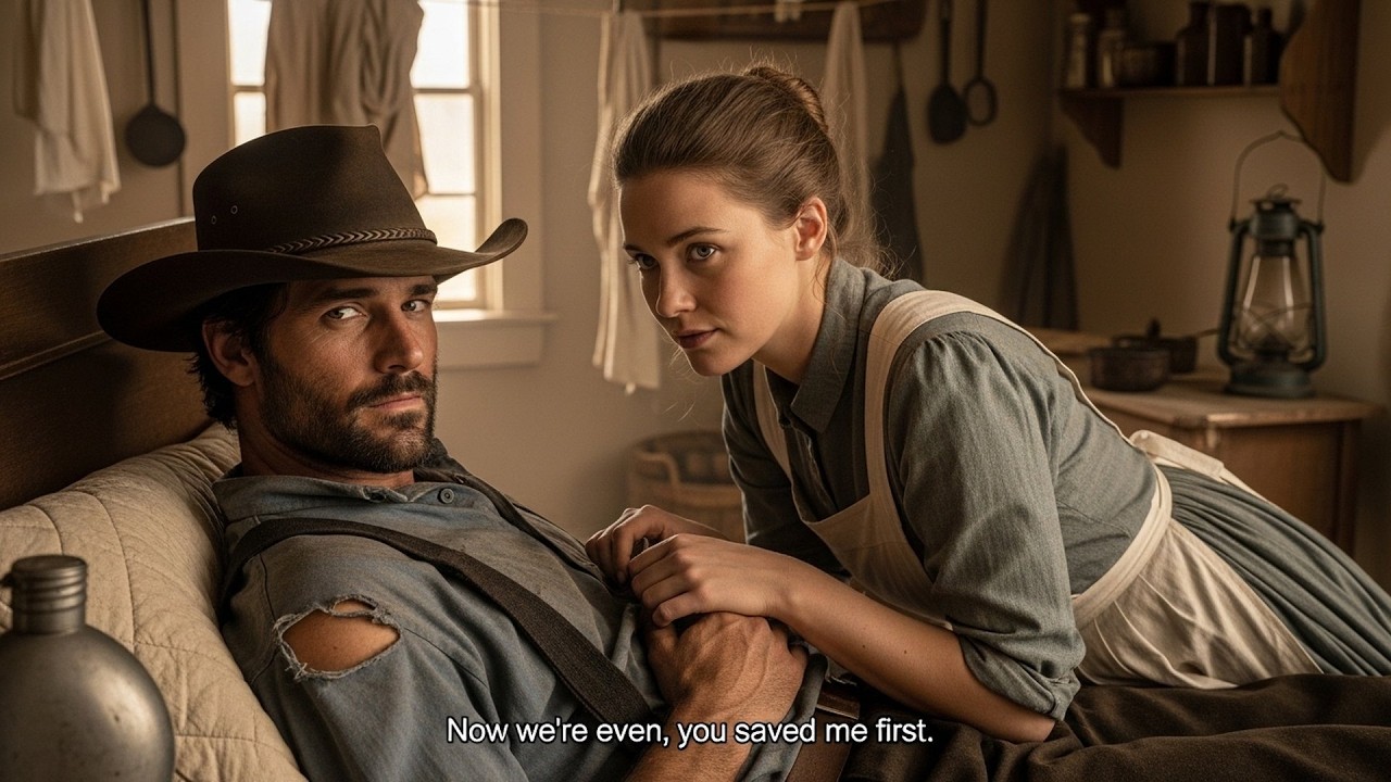 The Wounded Cowboy Woke To Find Her Nursing Him, She Said 