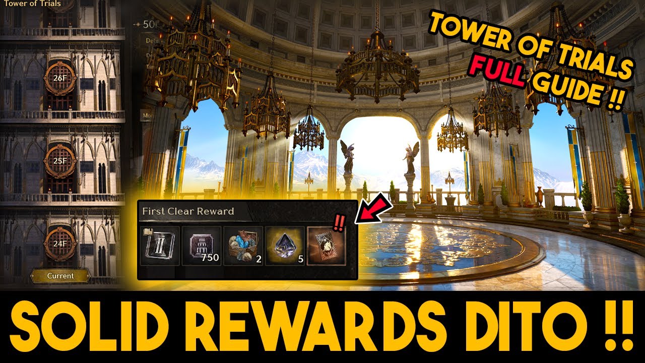Tower of Trials Tips and Guide! Grabe Rewards!