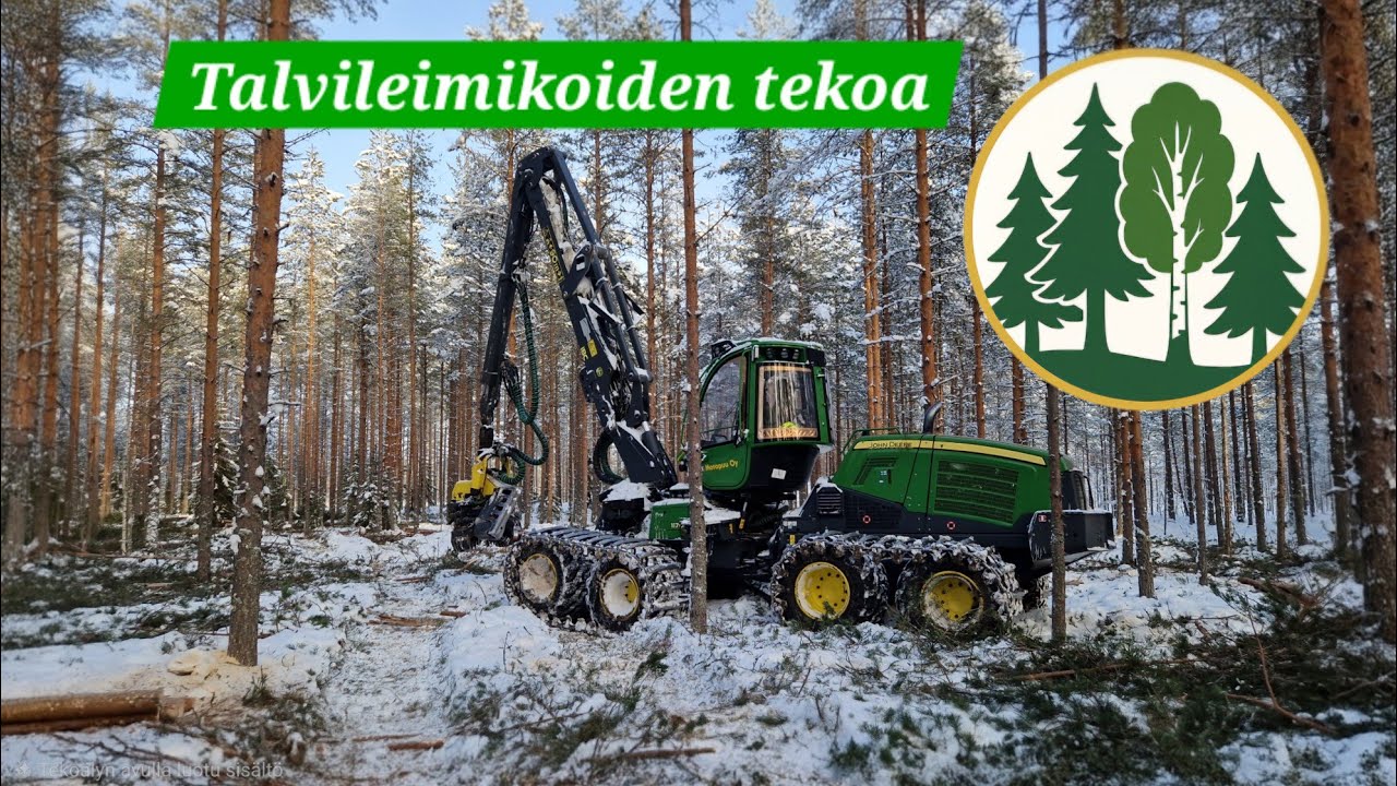 Harvennusta tuhkalannoituskohteella @Metsäjärki 