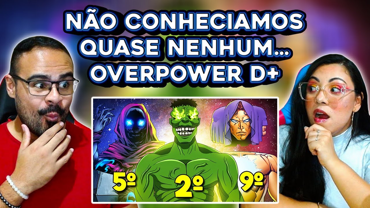REACT ULTRA NERD | Os Personagens MAIS PODEROSOS da MARVEL