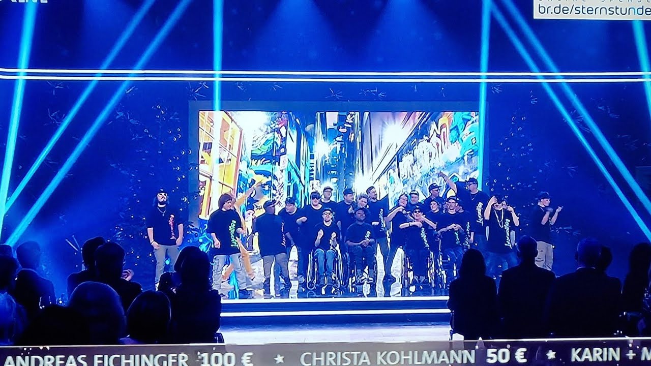 #eigenArt und DONIKKL live in der Sternstunden Gala  #franziskuswerk #inklusion #DONIKKL #eigenArt 