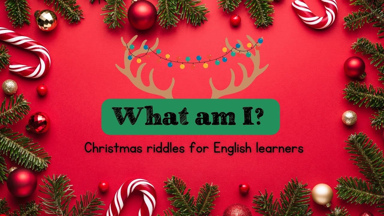 What am I? Christmas Edition 🎄| Christmas Riddles for English Learners | Easy Peasy English