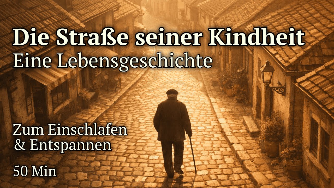 Die Stra&szlig;e seiner Kindheit | Ber&uuml;hrende Lebensgeschichte zum Einschlafen | 50 Min
