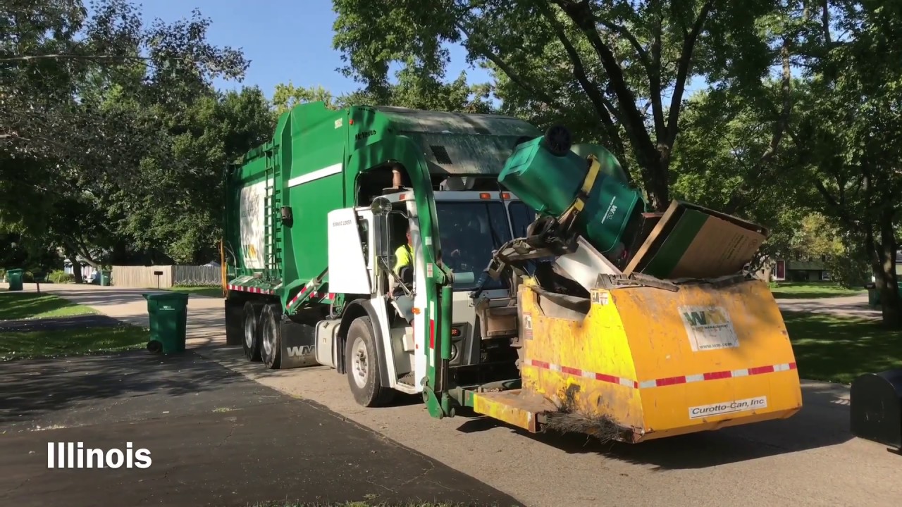 Garbage Trucks Oregon V.S Illinois 500 subscriber special!