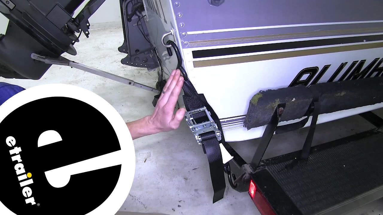 etrailer | Breaking Down the BoatBuckle Heavy Duty Ratchet Transom Tie-Down Straps
