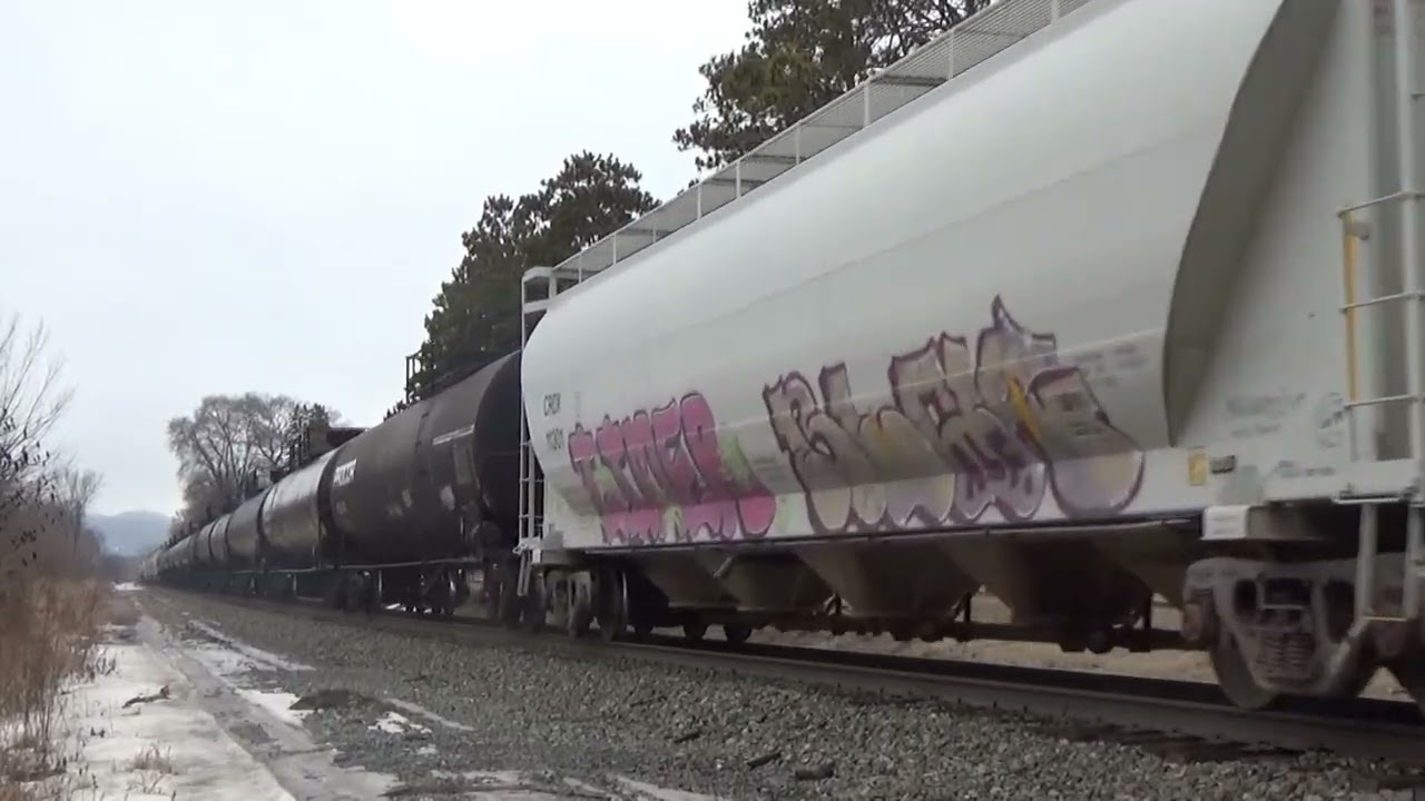 CPKC Trains in the Driftless Region