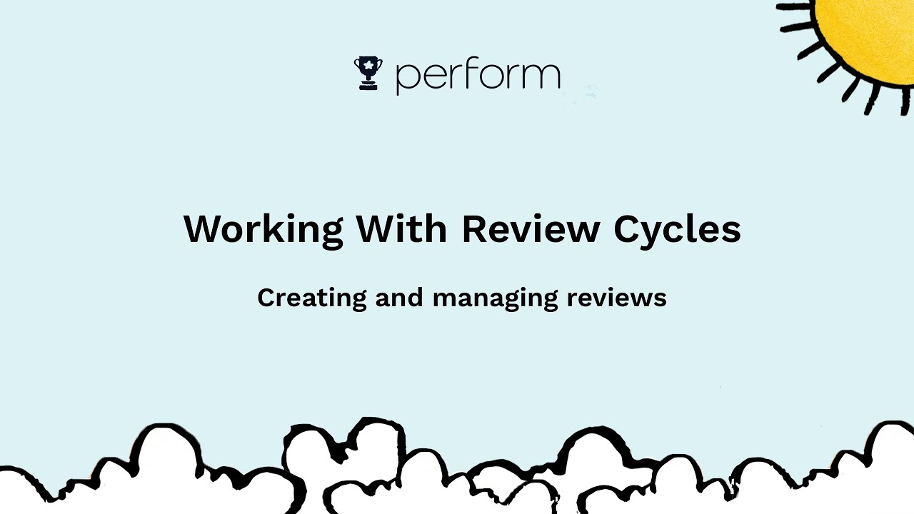 Working with Review Cycles - Breezy Perform