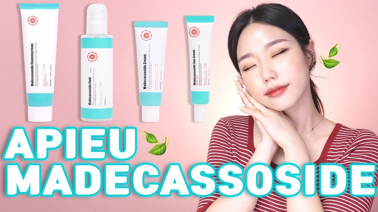Обзор 4 продуктов из линии Madecassoside от Apieu! Успокаивают и увлажняют кожу🍃